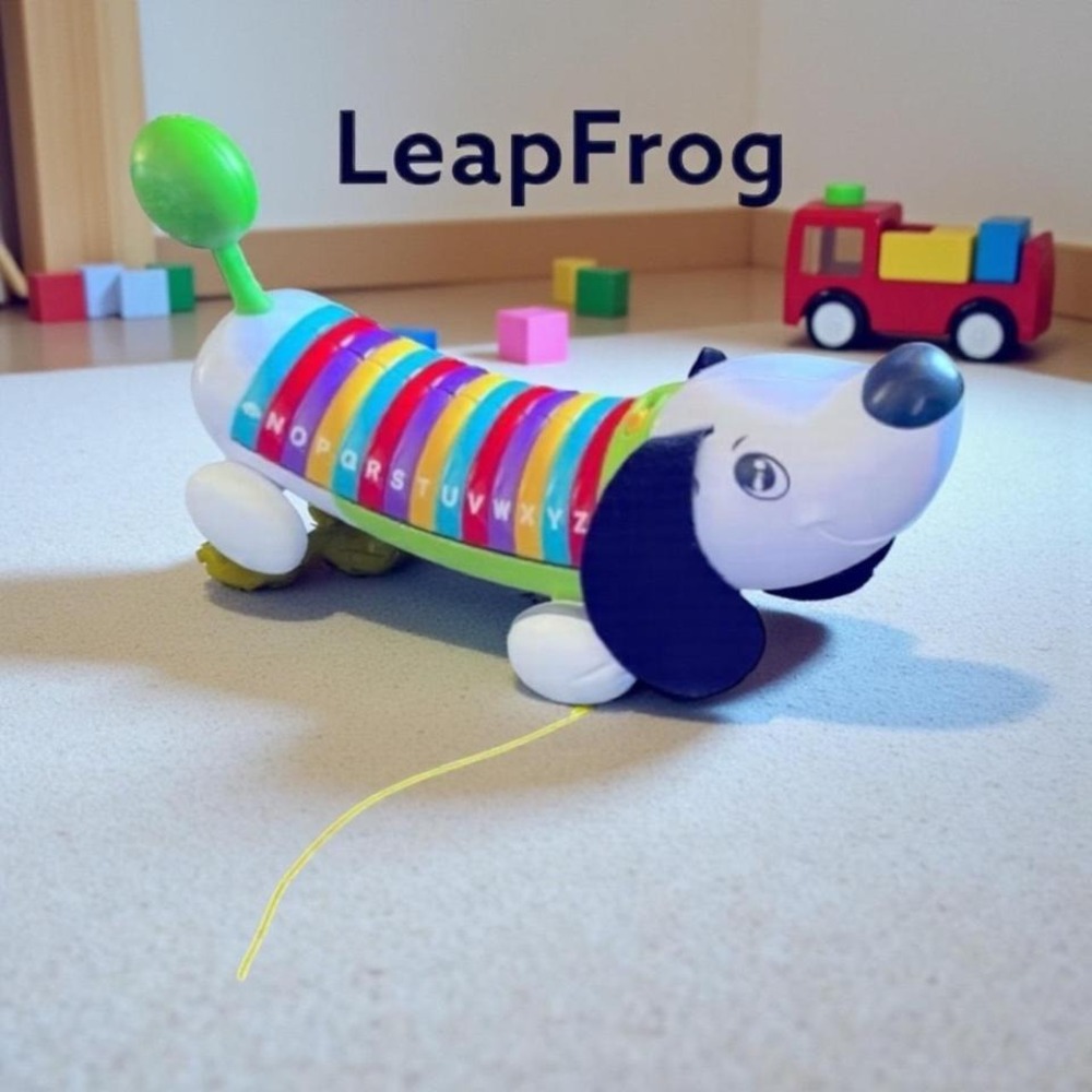 LeapFrog‎ Pull Along Dog ABC Learning Toy Electronic